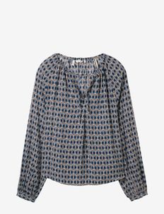 feminine print blouse, Tom Tailor