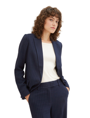 Tom Tailor - pinstripe blazer - party wear at outlet prices - navy pinstripe - 2
