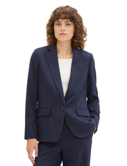 Tom Tailor - pinstripe blazer - party wear at outlet prices - navy pinstripe - 6