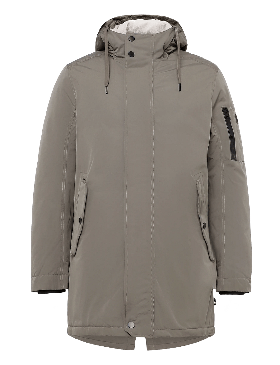 Tom Tailor - soft parka - parkad - dusty olive green - 1