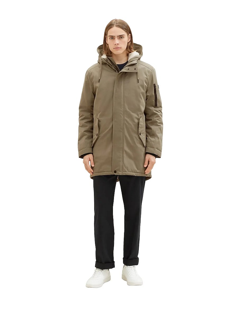 Tom Tailor - soft parka - parkad - dusty olive green - 5