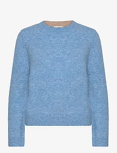 Knit crew-neck pullover, Tom Tailor