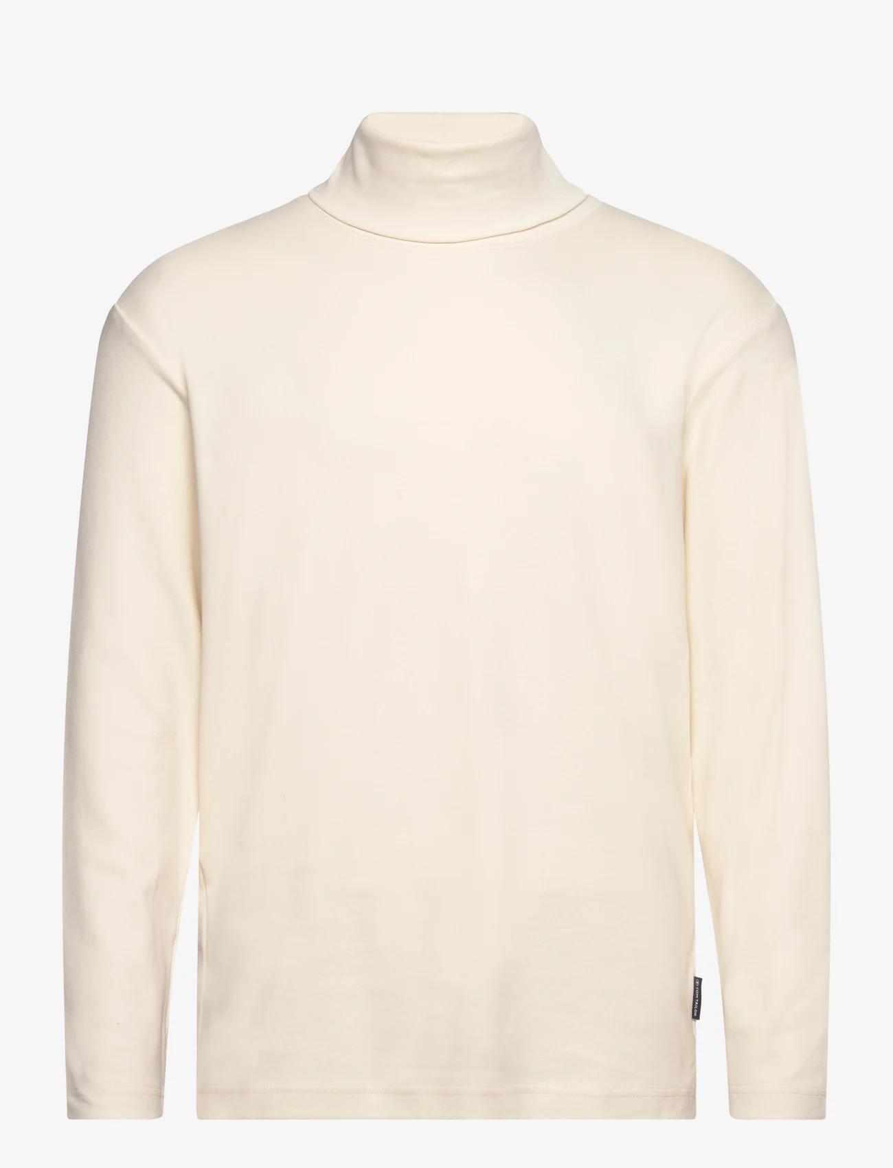 Tom Tailor - longsleeve turtleneck - long-sleeved t-shirts - vintage beige - 0