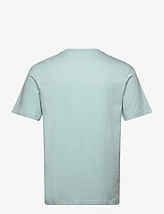 Tom Tailor - relaxed printed t-shirt - de laveste prisene - dusty mint blue - 1
