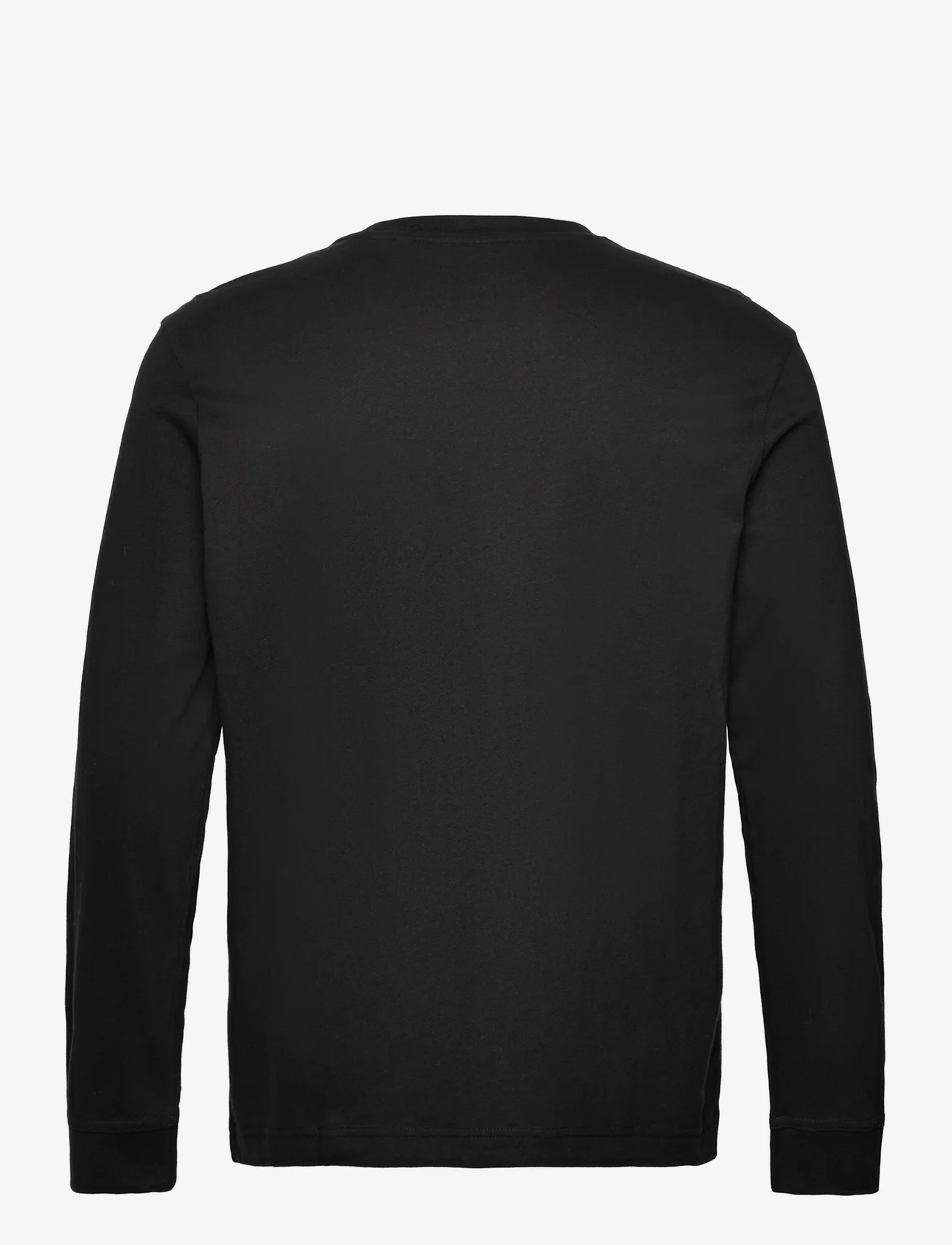 Tom Tailor - basic longsleeve t-shirt - alhaisimmat hinnat - black - 1