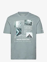 Tom Tailor - printed t-shirt - lowest prices - grey mint - 0
