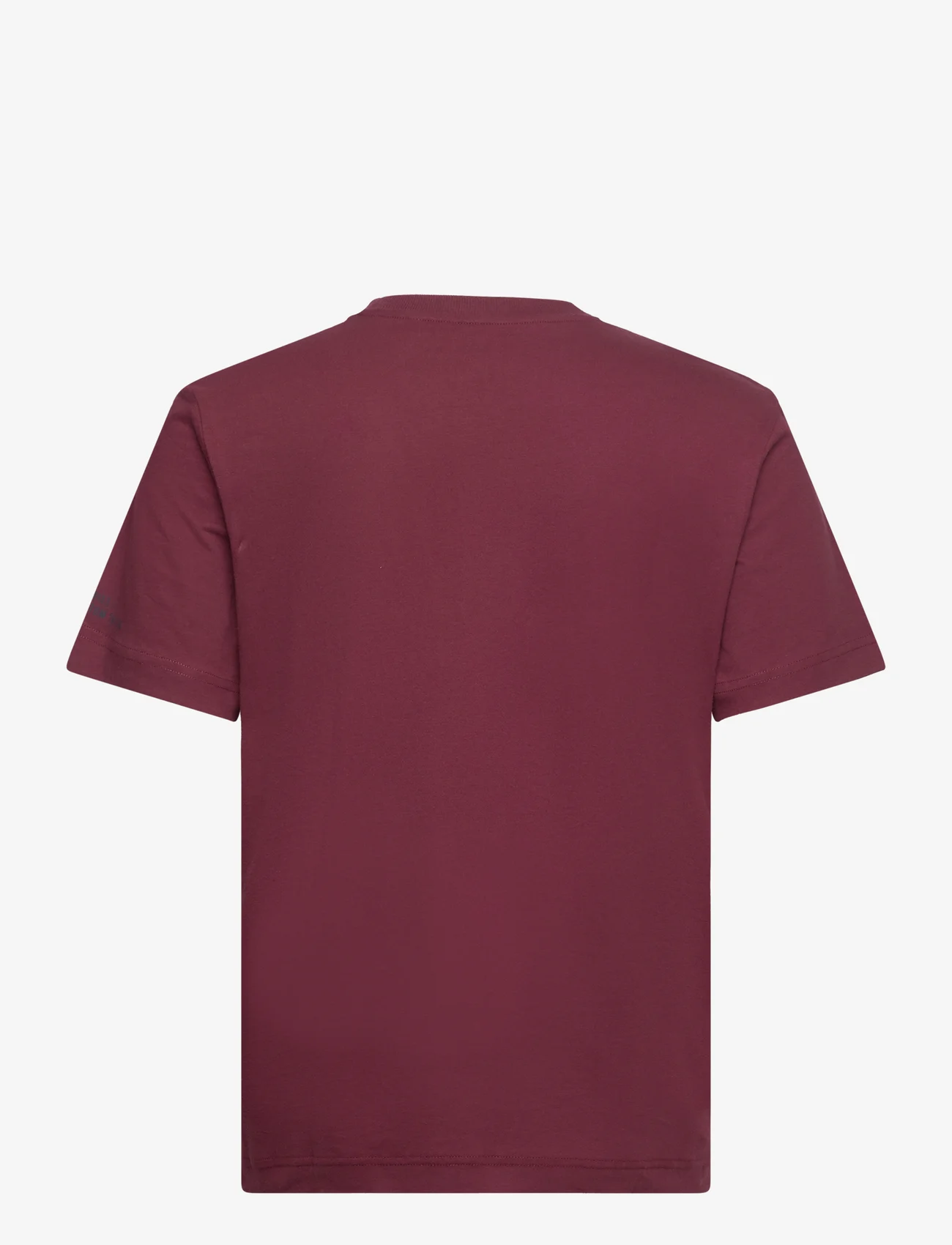 Tom Tailor - printed t-shirt - laveste priser - tawny port red - 1
