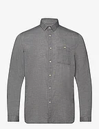 structured shirt - NAVY OFF WHITE STRUCTURE