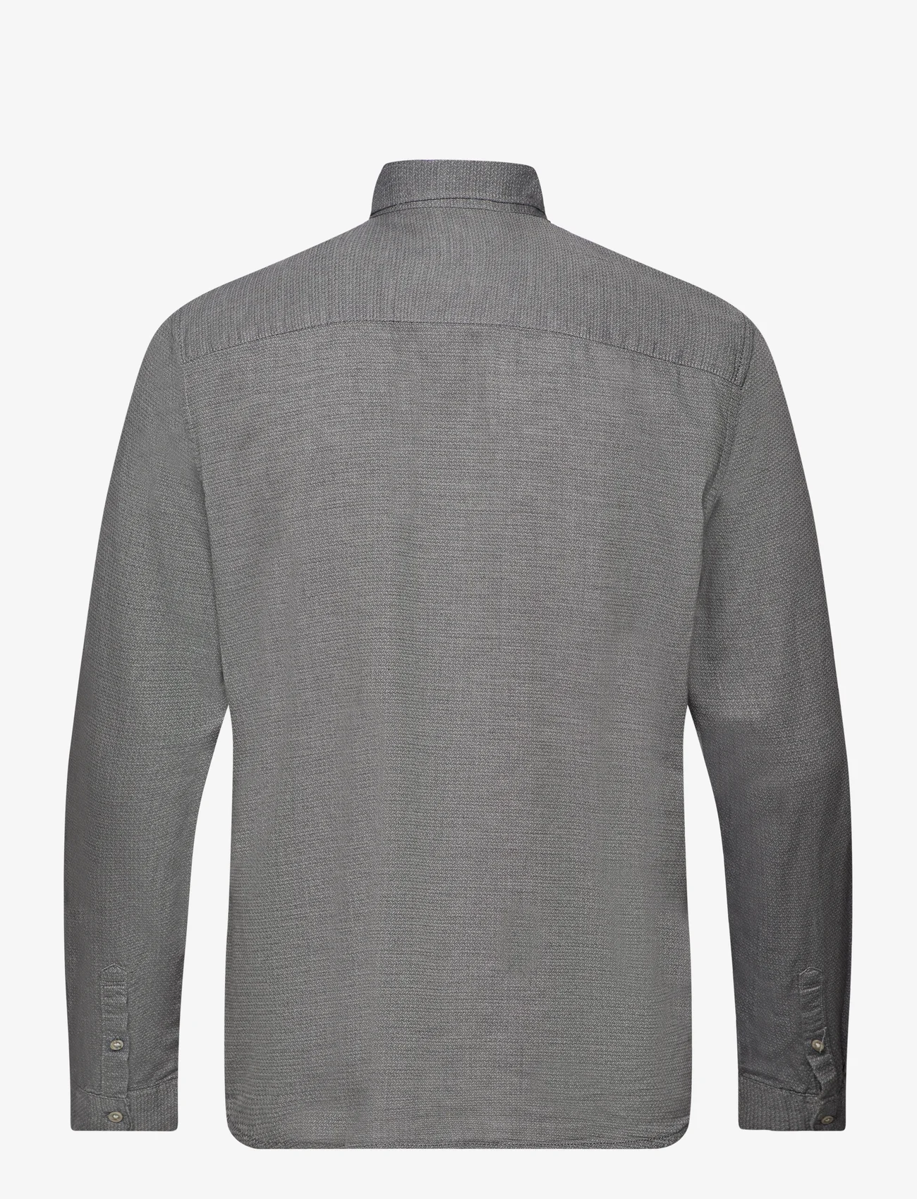 Tom Tailor - structured shirt - peruskauluspaidat - navy off white structure - 1