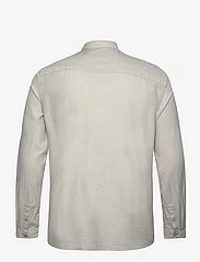 Tom Tailor - structured shirt - basic skjorter - grey off white structure - 1