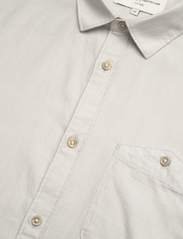 Tom Tailor - structured shirt - peruskauluspaidat - grey off white structure - 3
