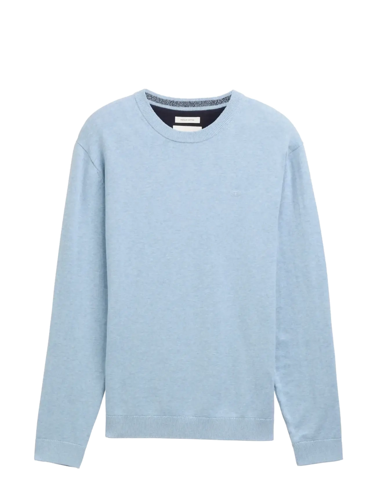 TOM TAILOR Basic Crewneck Knit Blau - XXL - Herren