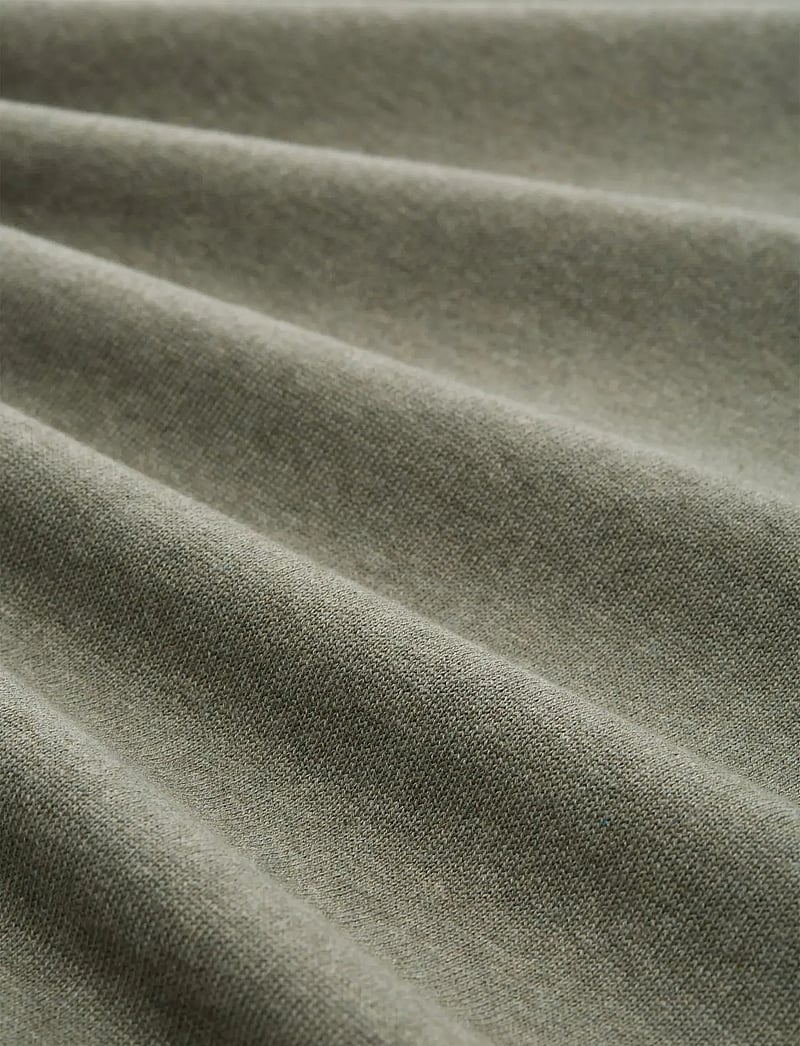 Tom Tailor - basic crewneck knit - rundhalsad - greyish shadow olive melange - 5