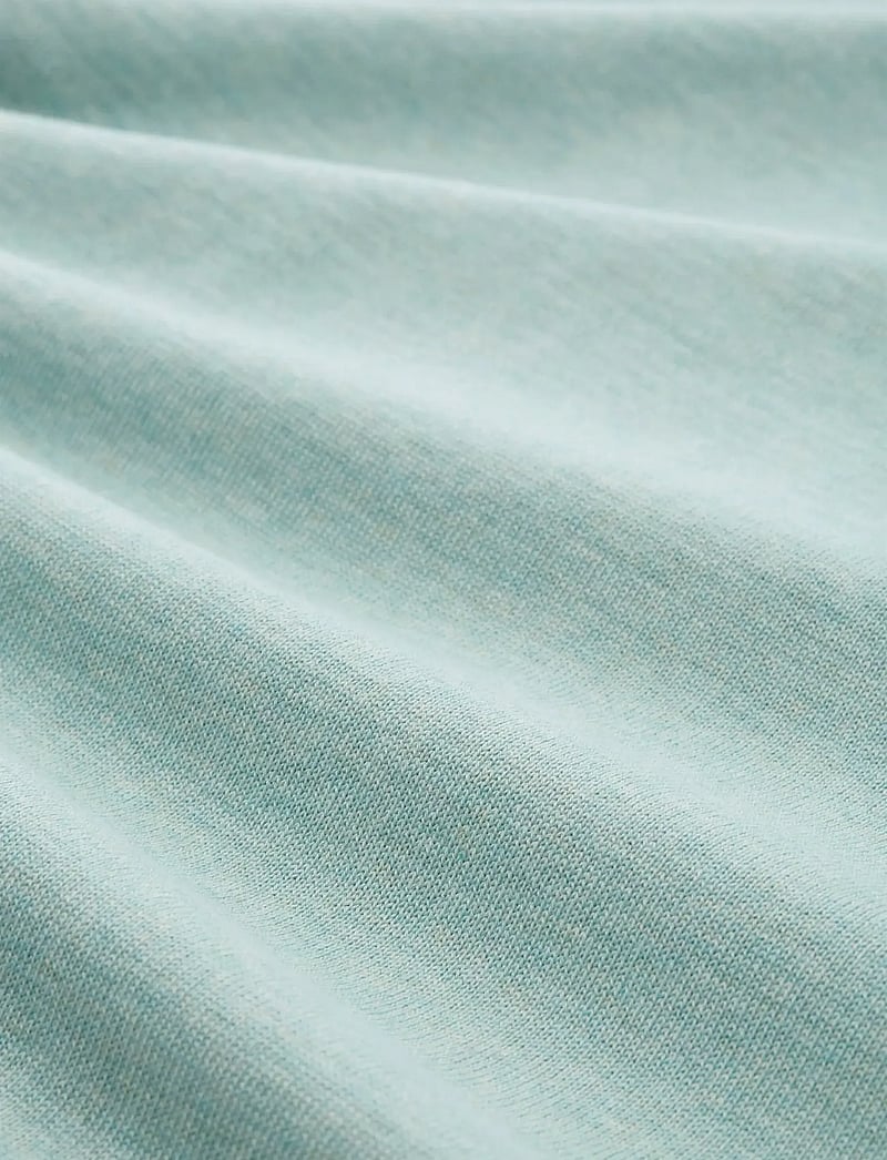 Tom Tailor - basic crewneck knit - rund hals - soft greyish green melange - 5
