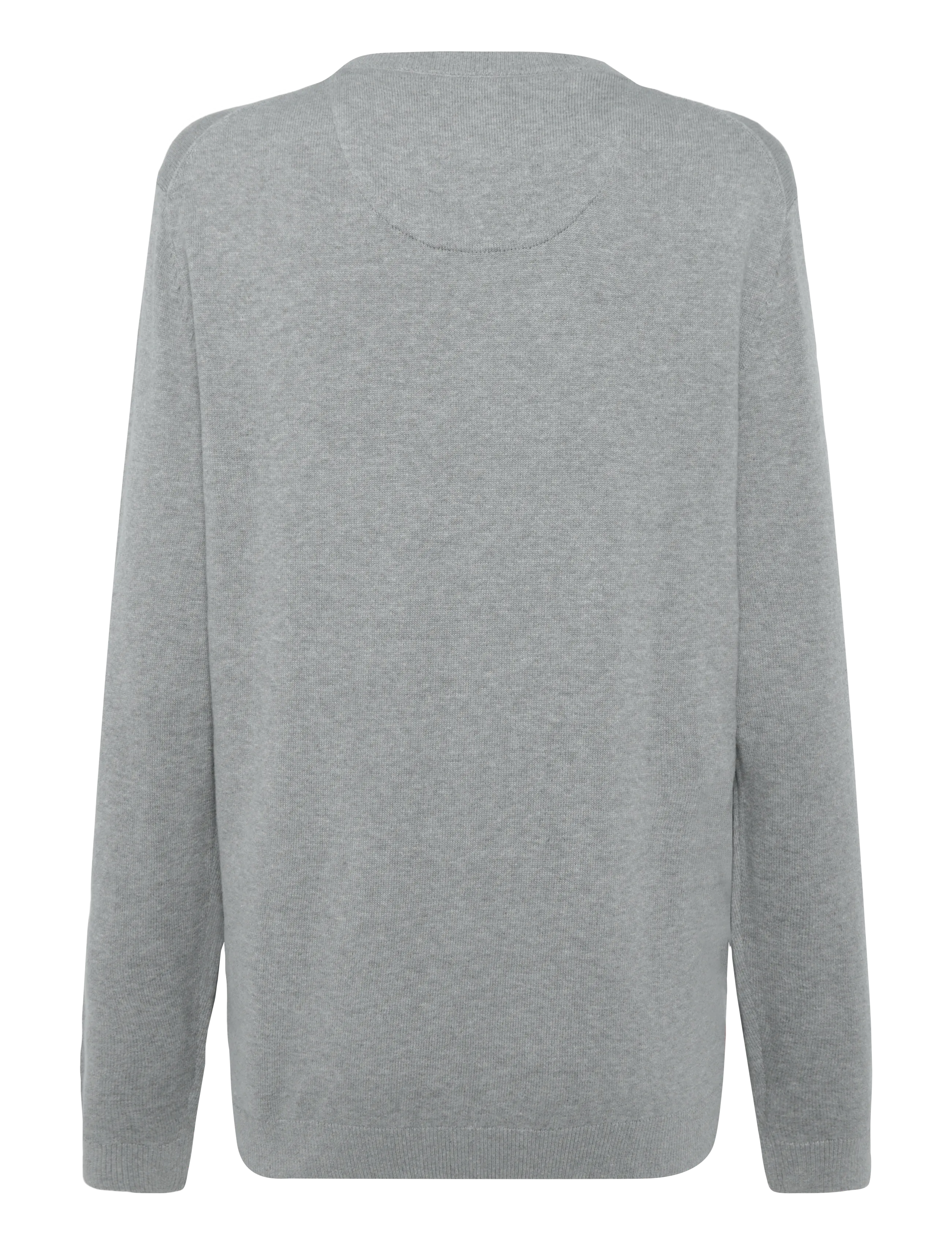 Tom Tailor - basic crewneck knit - rundhals - knit grey melange - 2