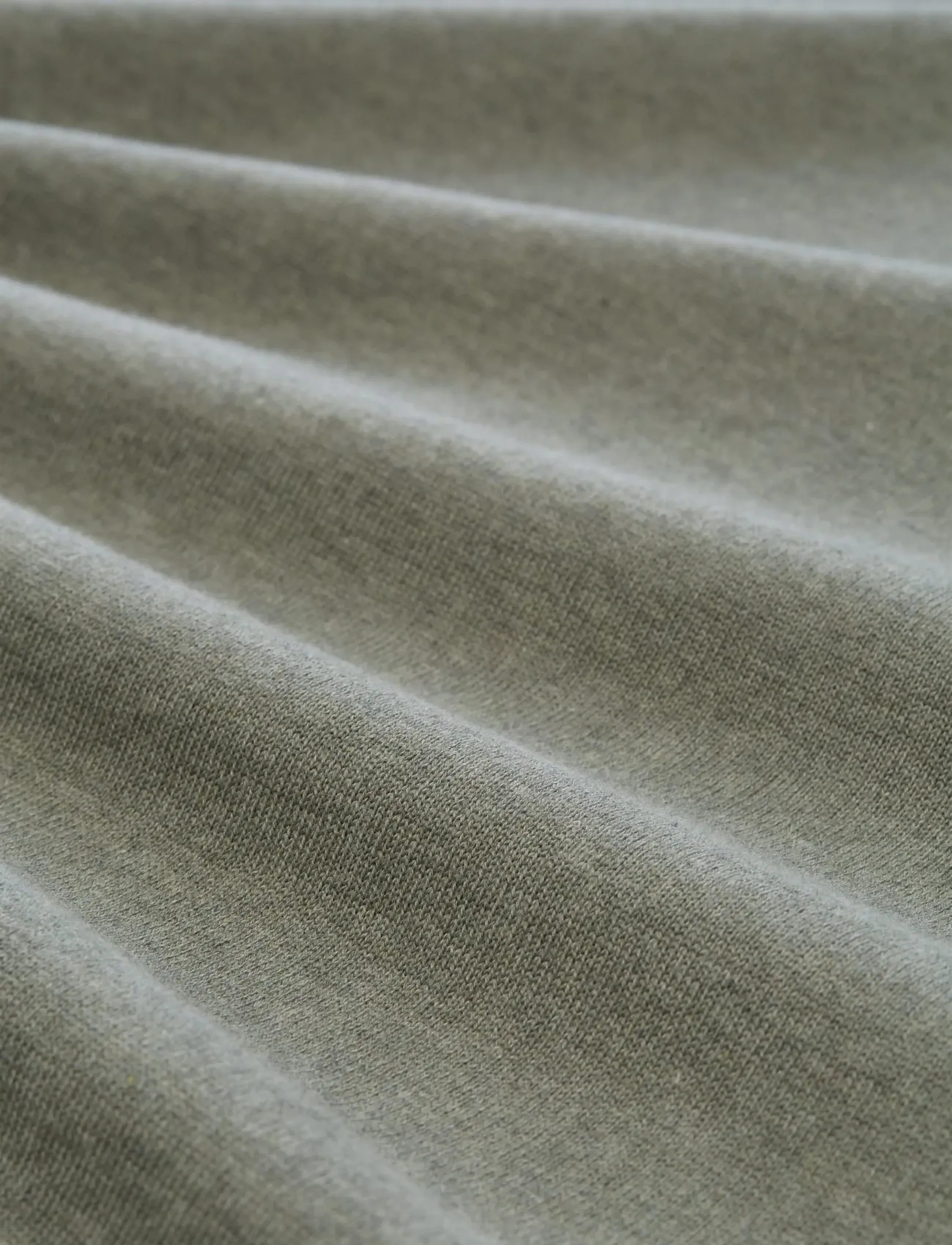 Tom Tailor - basic v-neck knit - v-necks - greyish shadow olive melange - 5