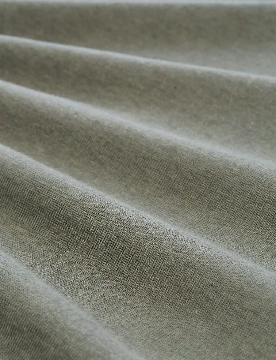 Tom Tailor - basic v-neck knit - v-ausschnitt - greyish shadow olive melange - 5