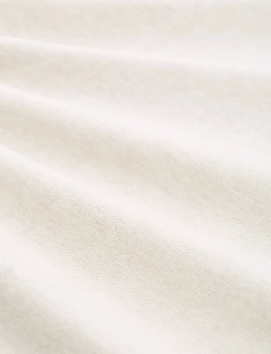 Tom Tailor - basic v-neck knit - v-ringat - soft buttercream melange - 5