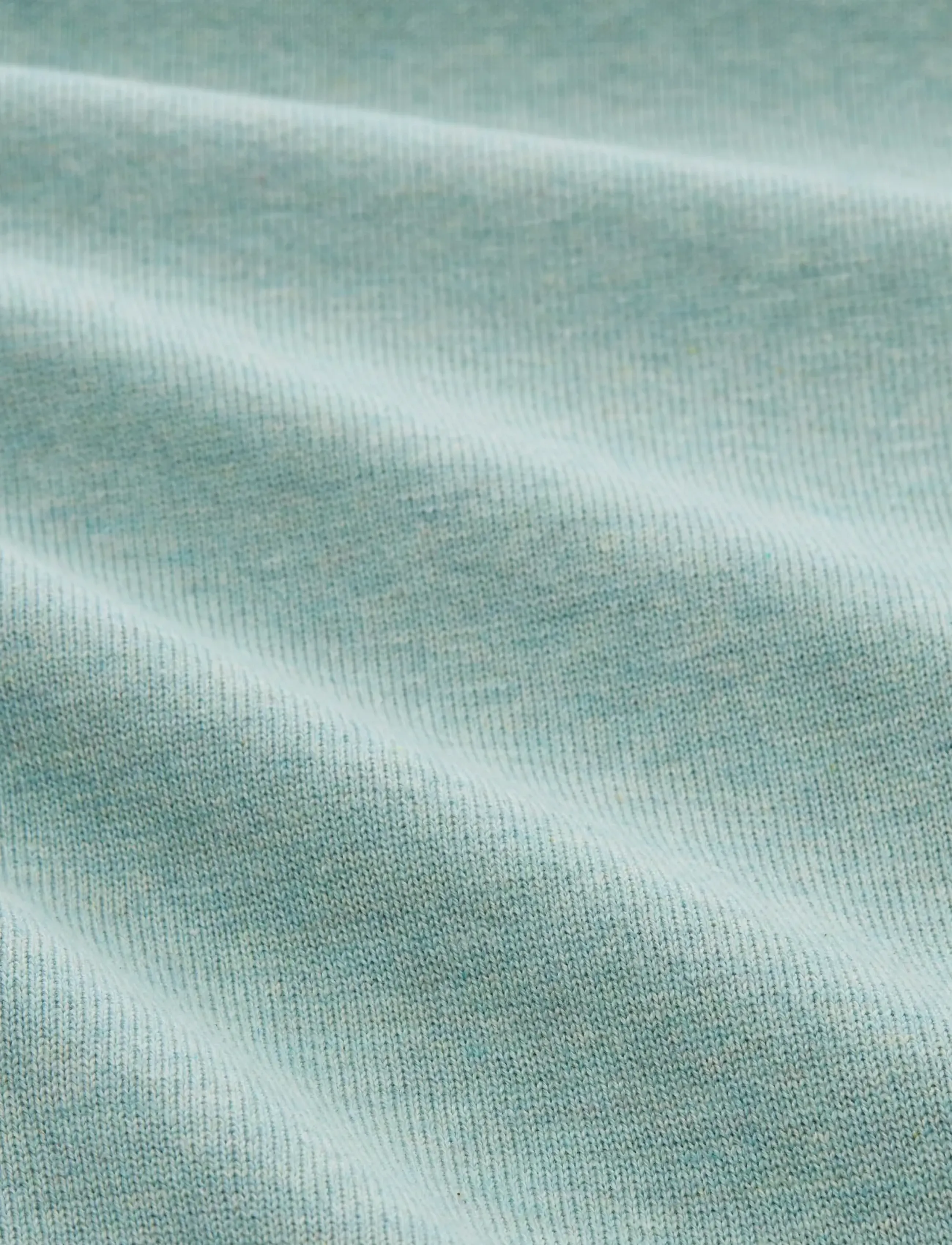 Tom Tailor - basic v-neck knit - v-necks - soft greyish green melange - 5