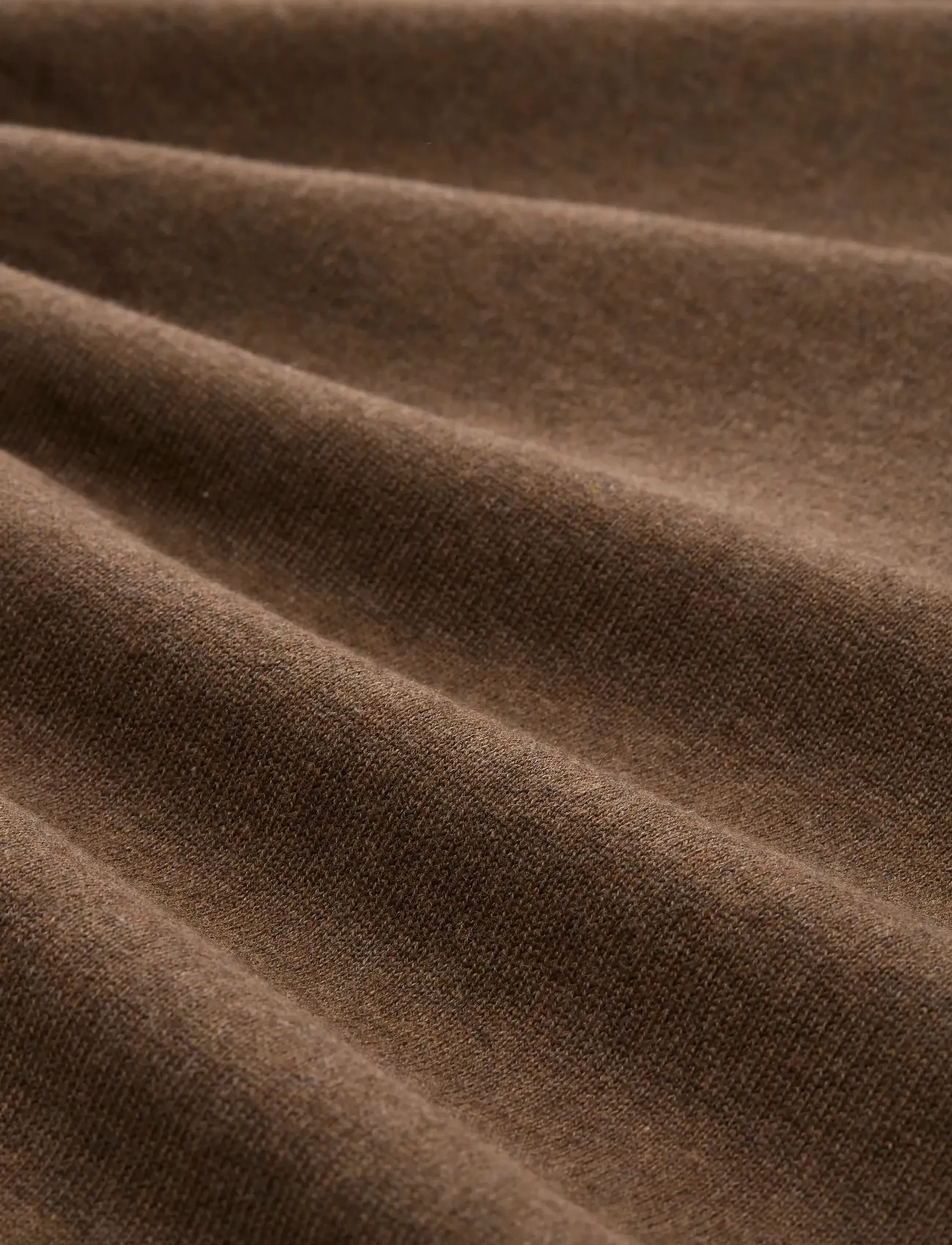 Tom Tailor - basic v-neck knit - strickmode - dark taupe melange - 5