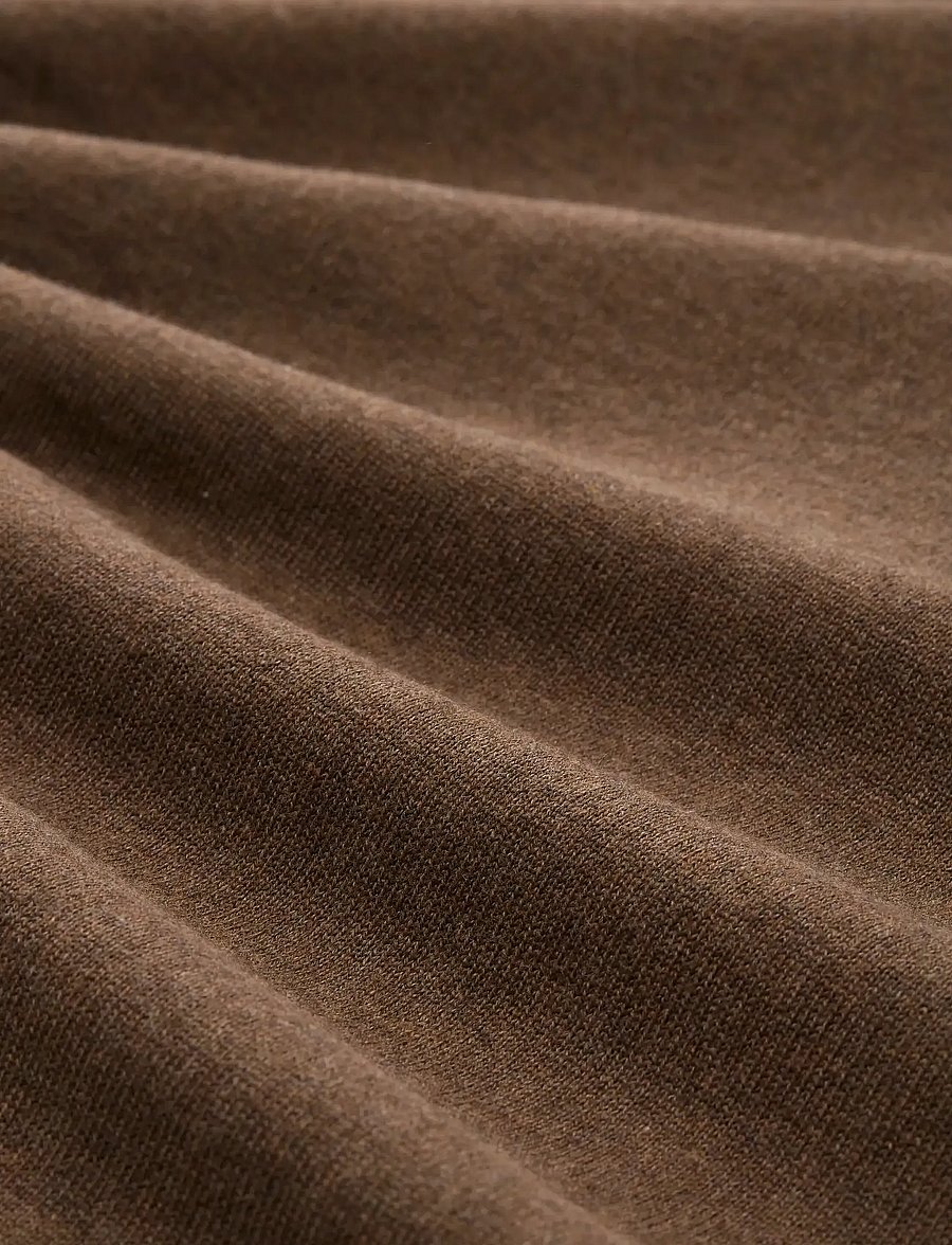 Tom Tailor - basic v-neck knit - v-kaelusega kudumid - dark taupe melange - 5