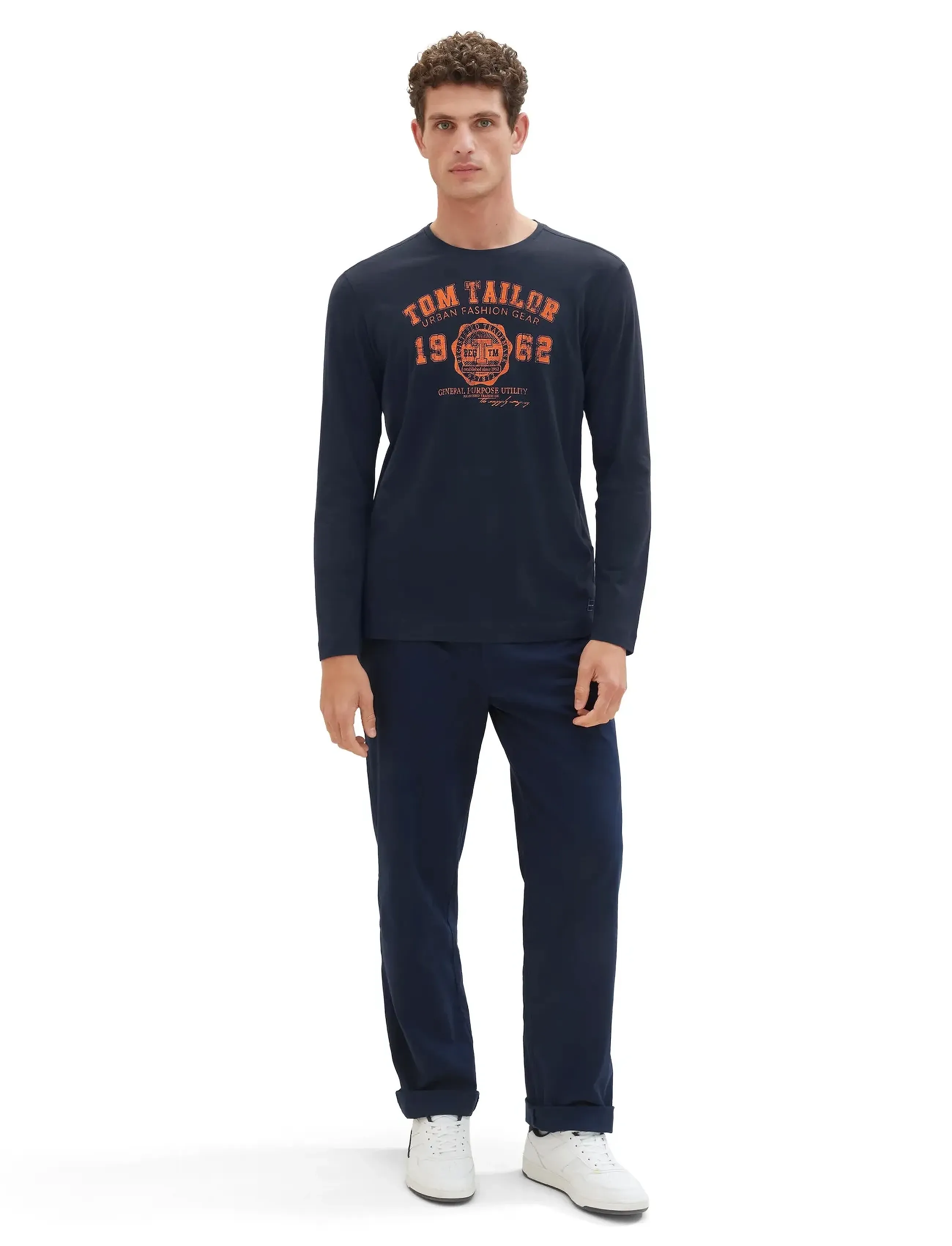 Tom Tailor - printed longsleeve - langärmelig - dark blue - 3