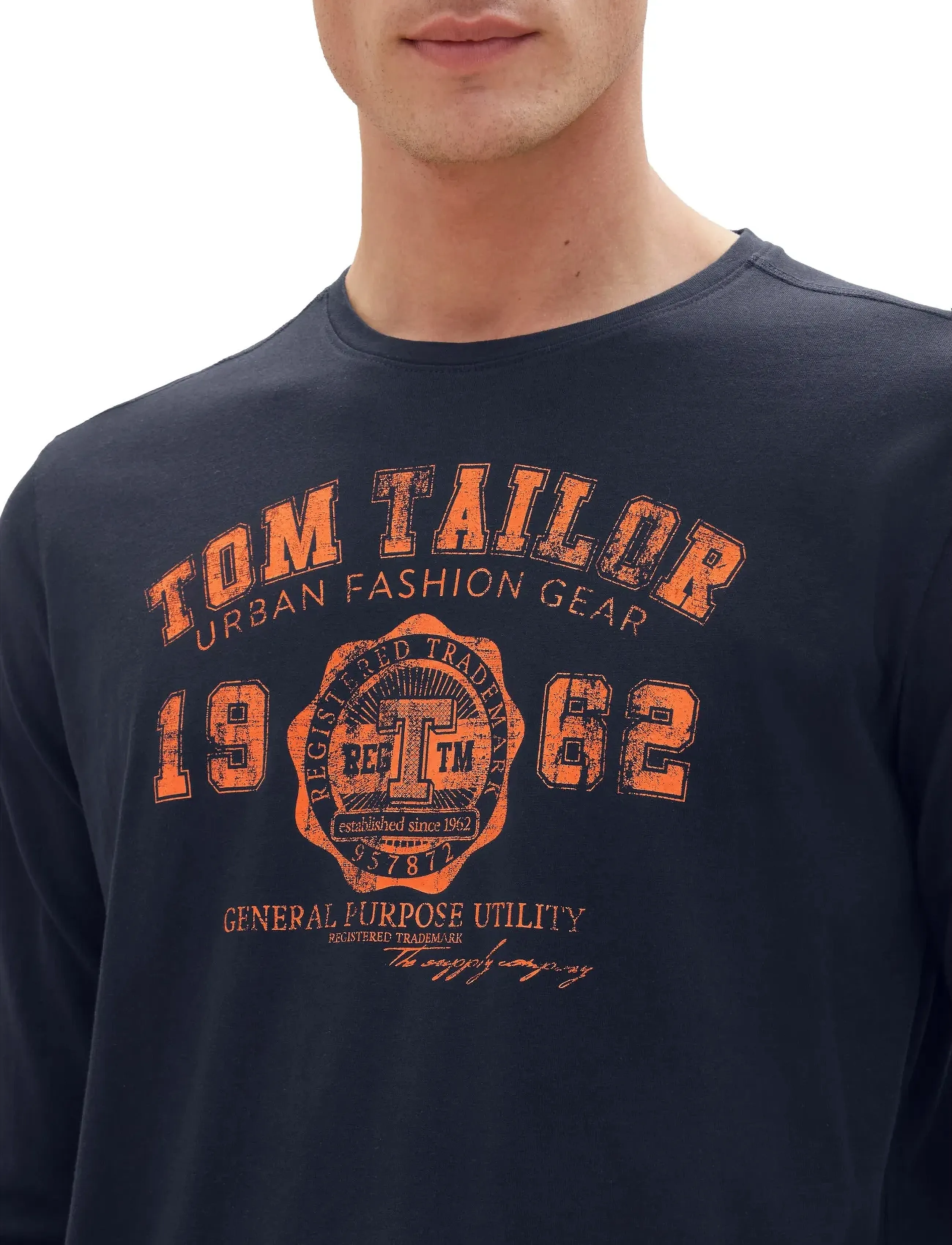 Tom Tailor - printed longsleeve - langärmelig - dark blue - 5