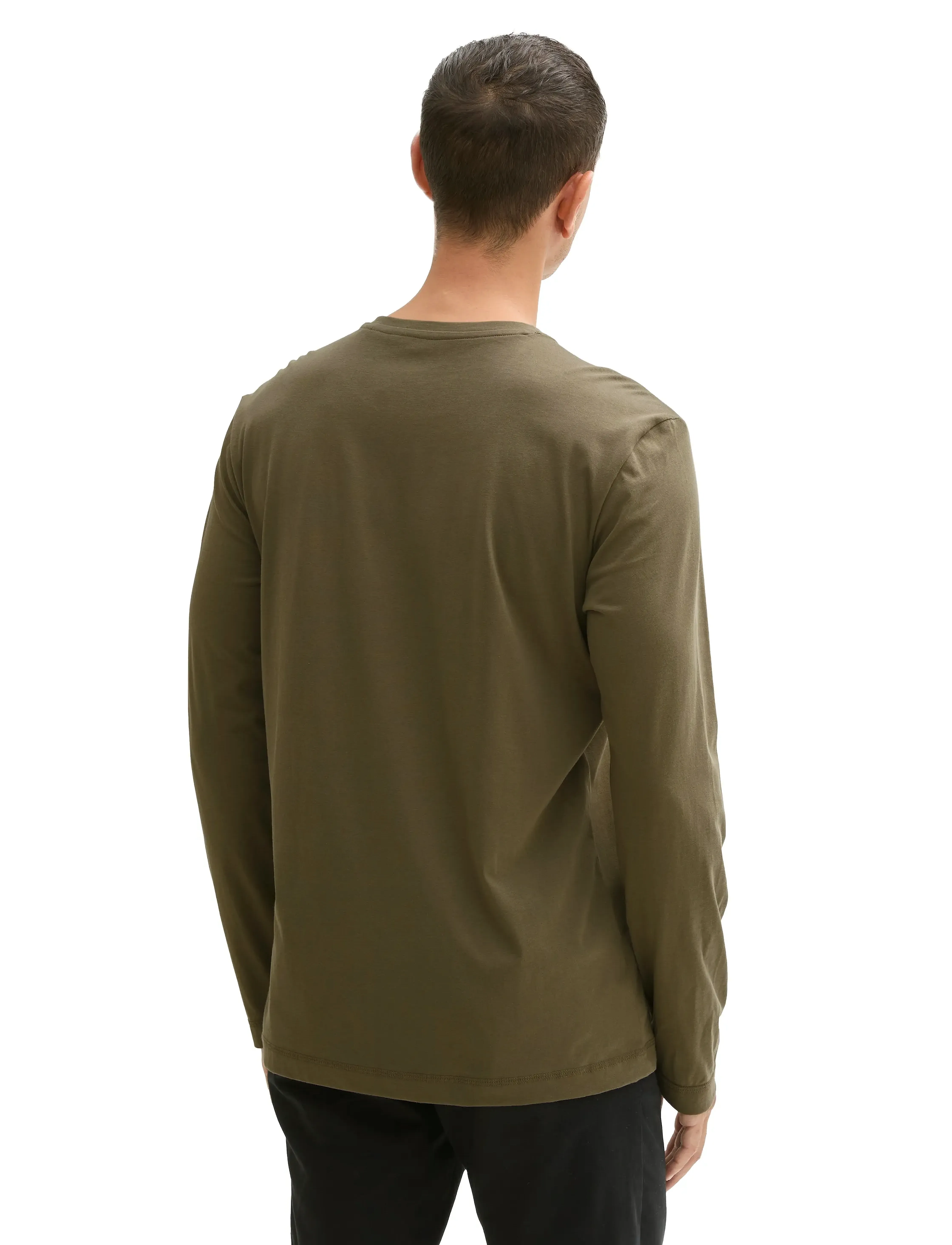 Tom Tailor - printed longsleeve - langärmelig - jungle soil green - 2