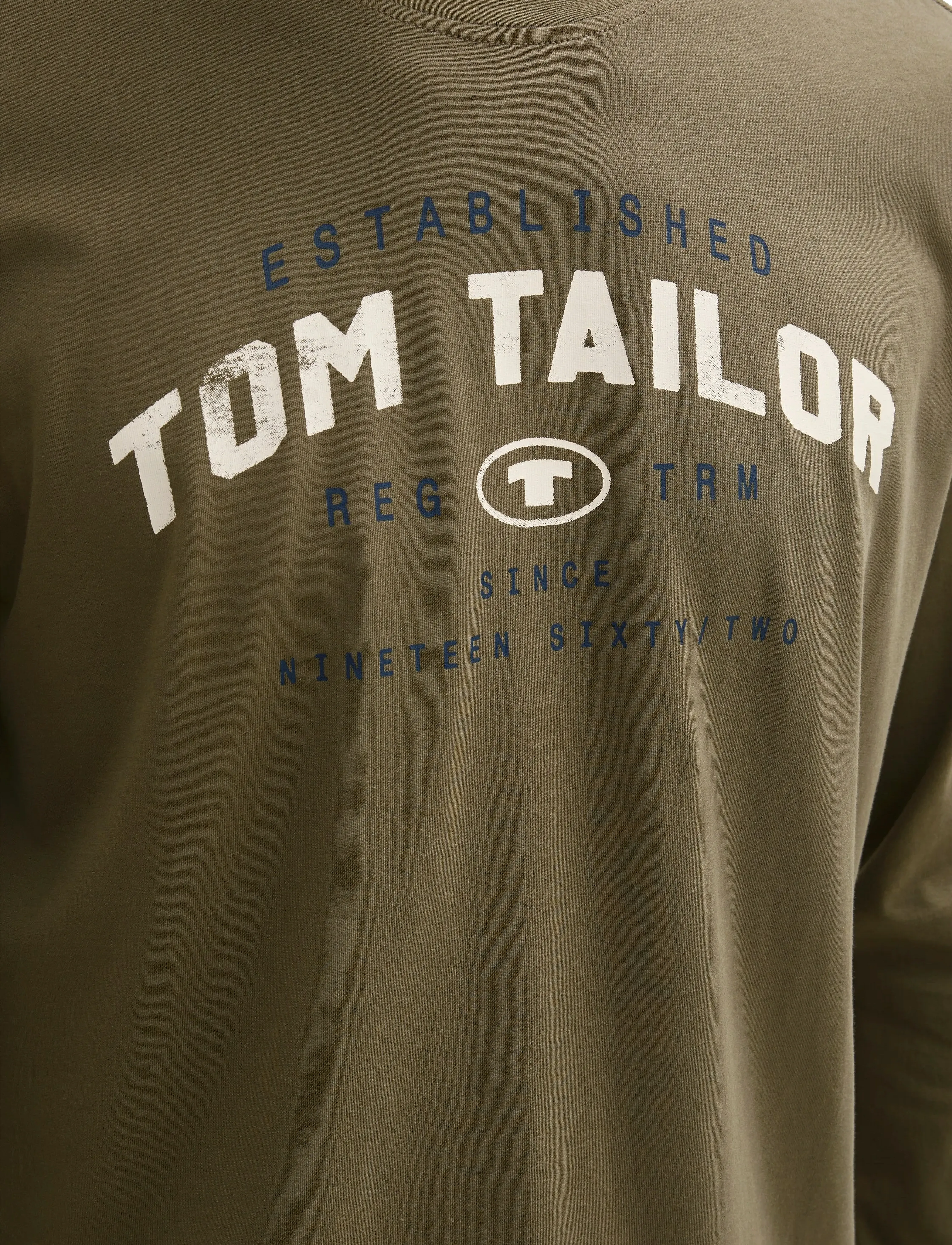 Tom Tailor - printed longsleeve - langärmelig - jungle soil green - 3