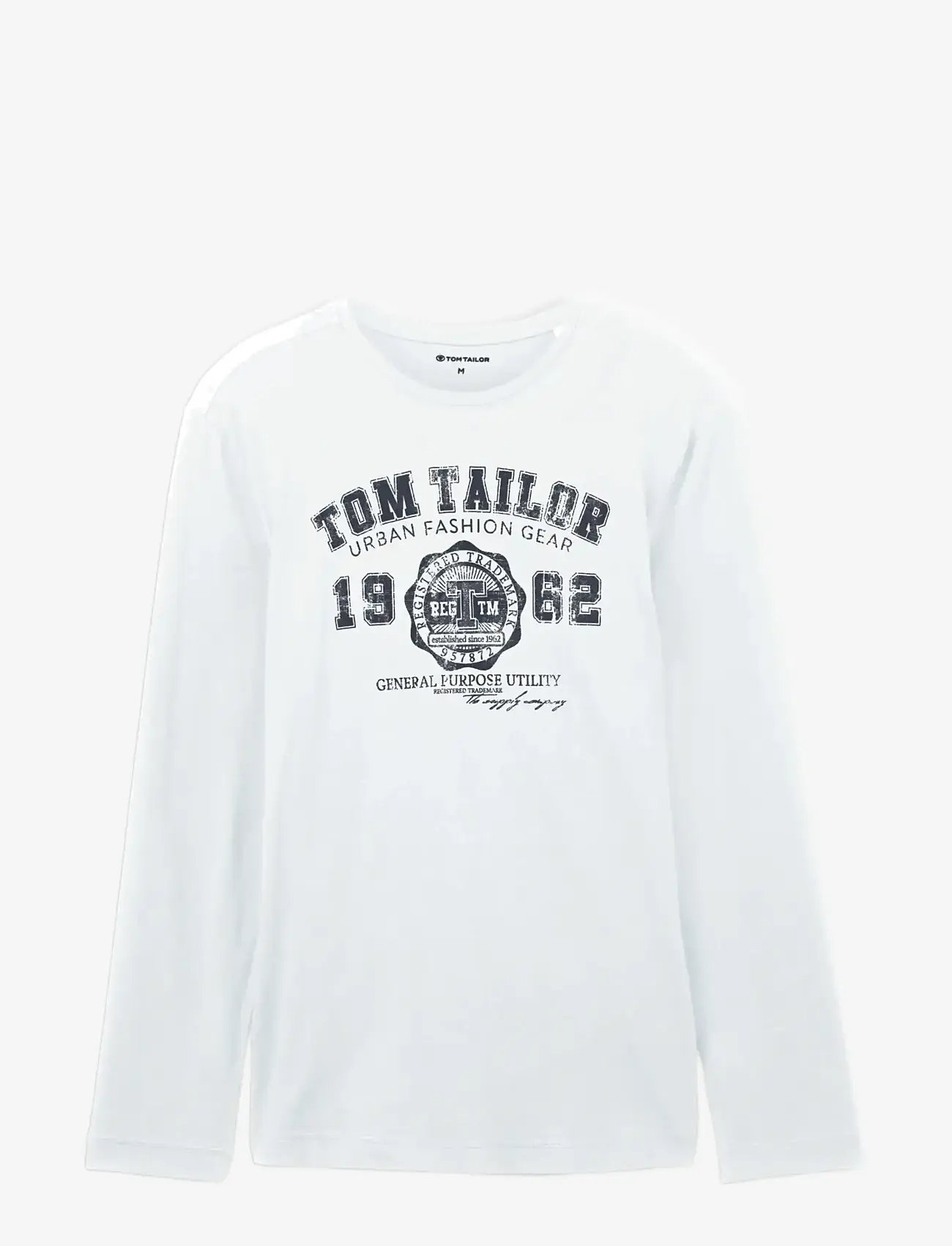 Tom Tailor - printed longsleeve - langærmede t-shirts - white 2 - 1