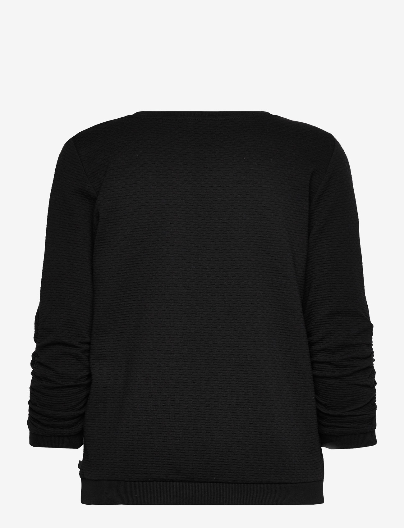 Tom Tailor - structured sweat - deep black - 1