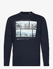 Tom Tailor - printed longsleeve - lowest prices - sky captain blue - 0