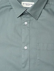 Tom Tailor - bedford shirt - kortärmade skjortor - grey mint - 2