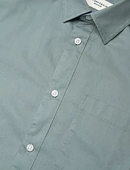 Tom Tailor - bedford shirt - kortärmade skjortor - grey mint - 3
