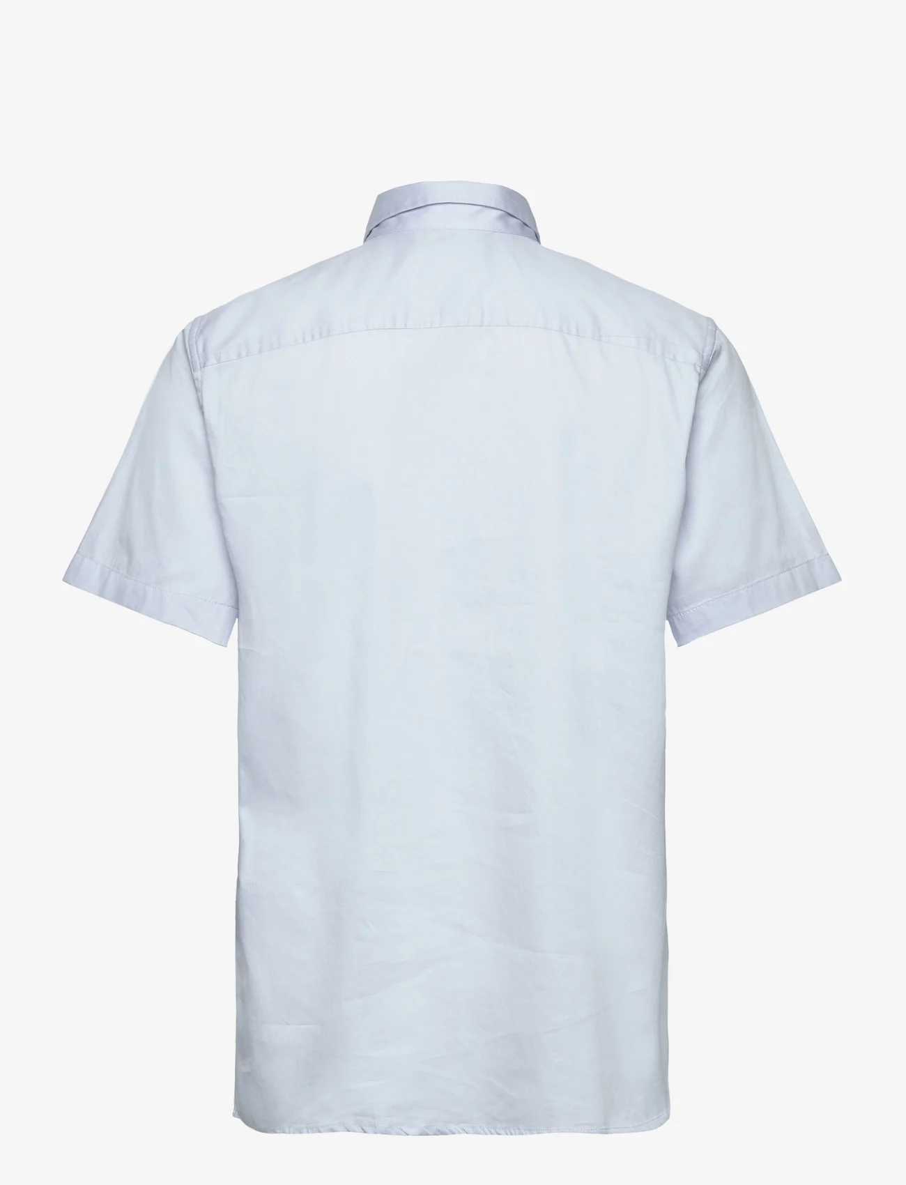 Tom Tailor - bedford shirt - kortärmade skjortor - light metal blue - 1