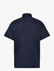 Tom Tailor - bedford shirt - kortärmade skjortor - sky captain blue - 1