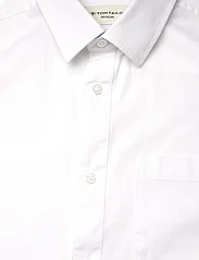 Tom Tailor - bedford shirt - kortärmade skjortor - white - 2