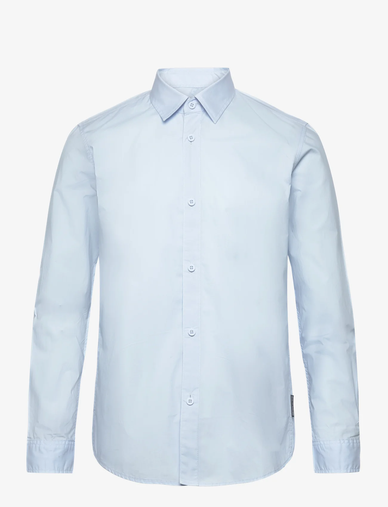 Tom Tailor - poplin shirt - basic skjorter - light metal blue - 0
