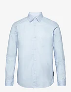poplin shirt - LIGHT METAL BLUE