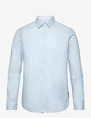 Tom Tailor - poplin shirt - basic skjorter - light metal blue - 0