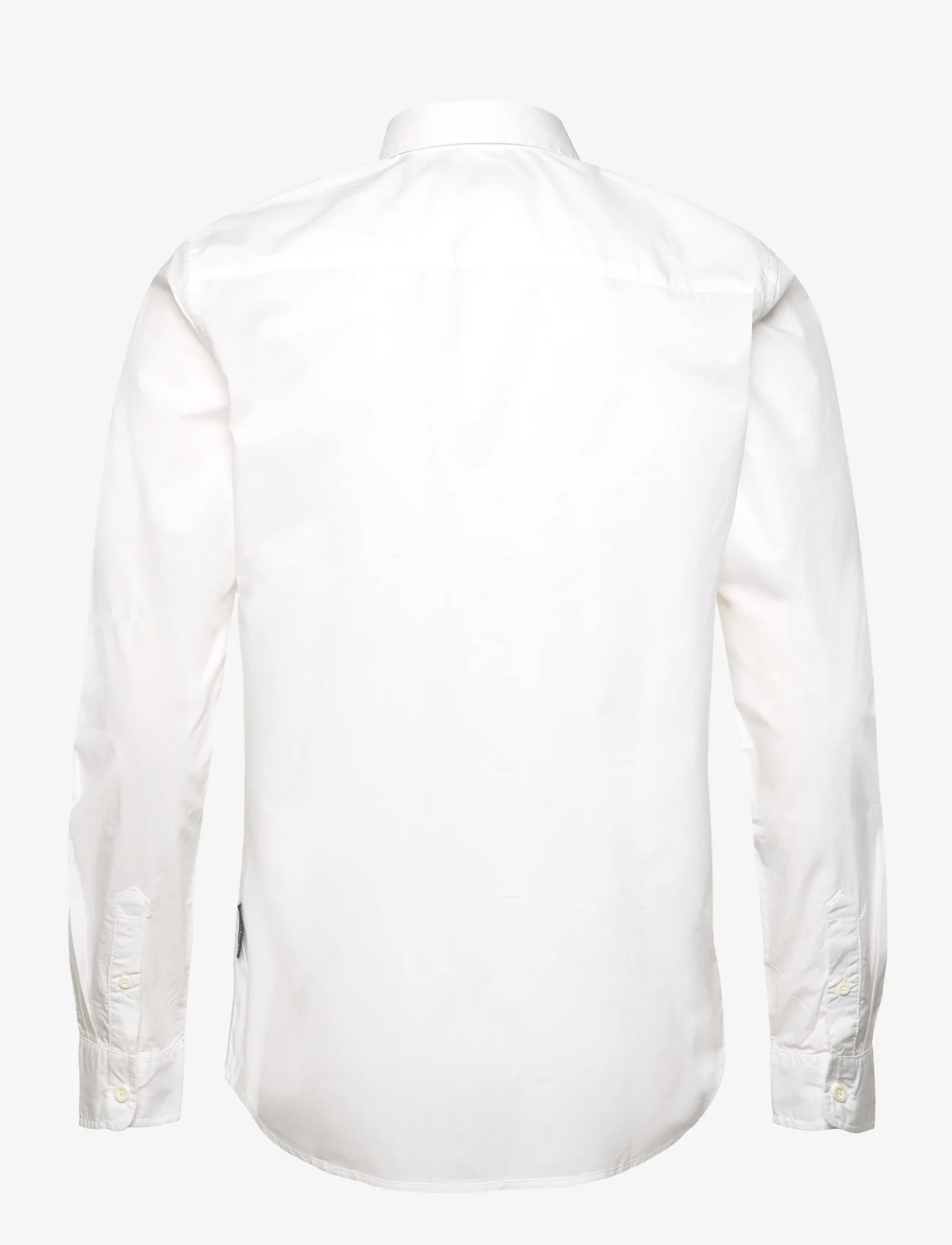 Tom Tailor - poplin shirt - peruskauluspaidat - white - 1