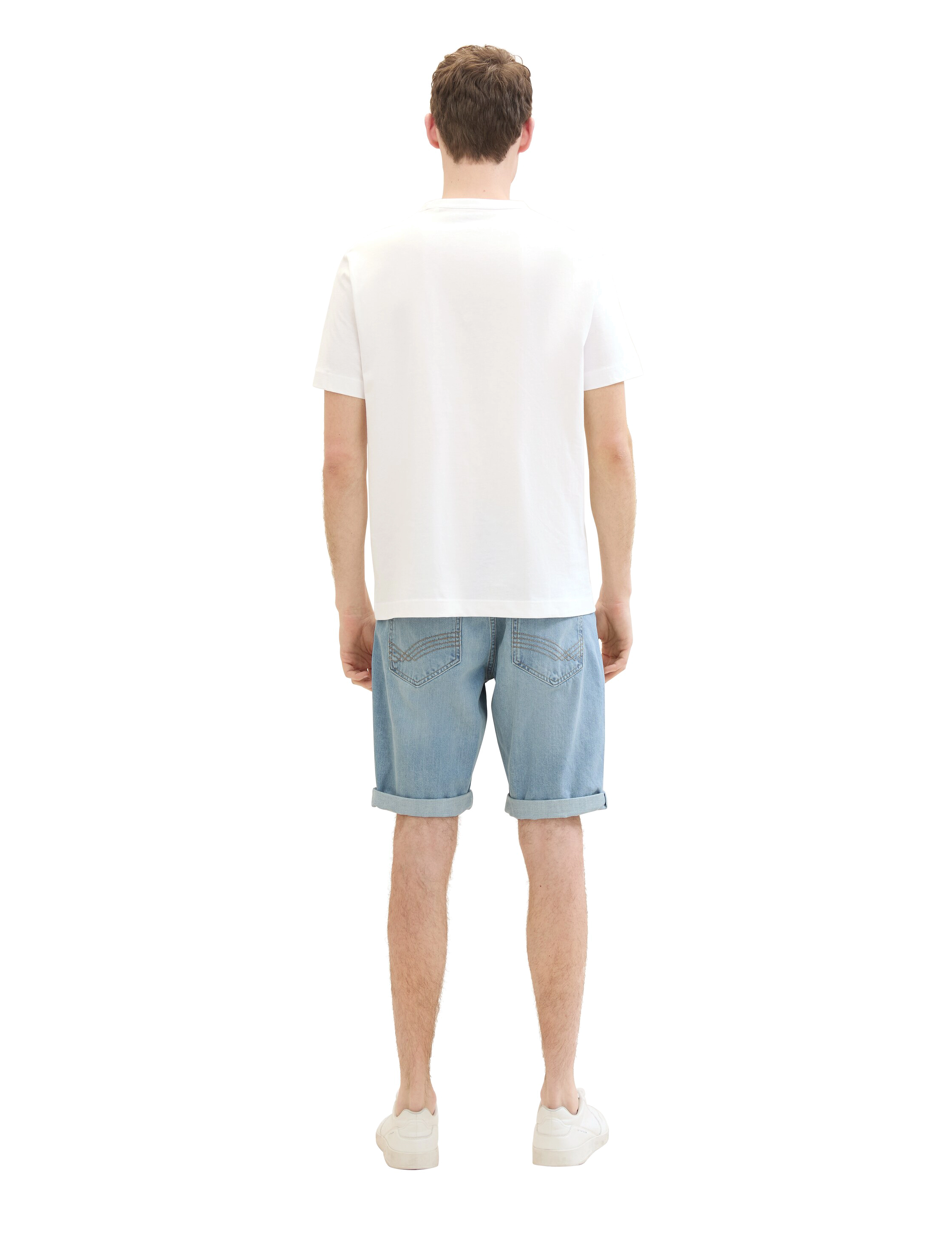 Tom Tailor - TOM TAILOR Josh shorts - clean bleached blue denim - 3