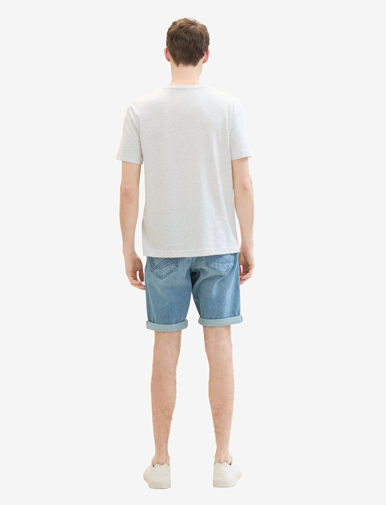Tom Tailor - TOM TAILOR Josh shorts - used light stone blue denim - 3