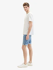 Tom Tailor - TOM TAILOR Josh shorts - laveste priser - used light stone blue denim - 4