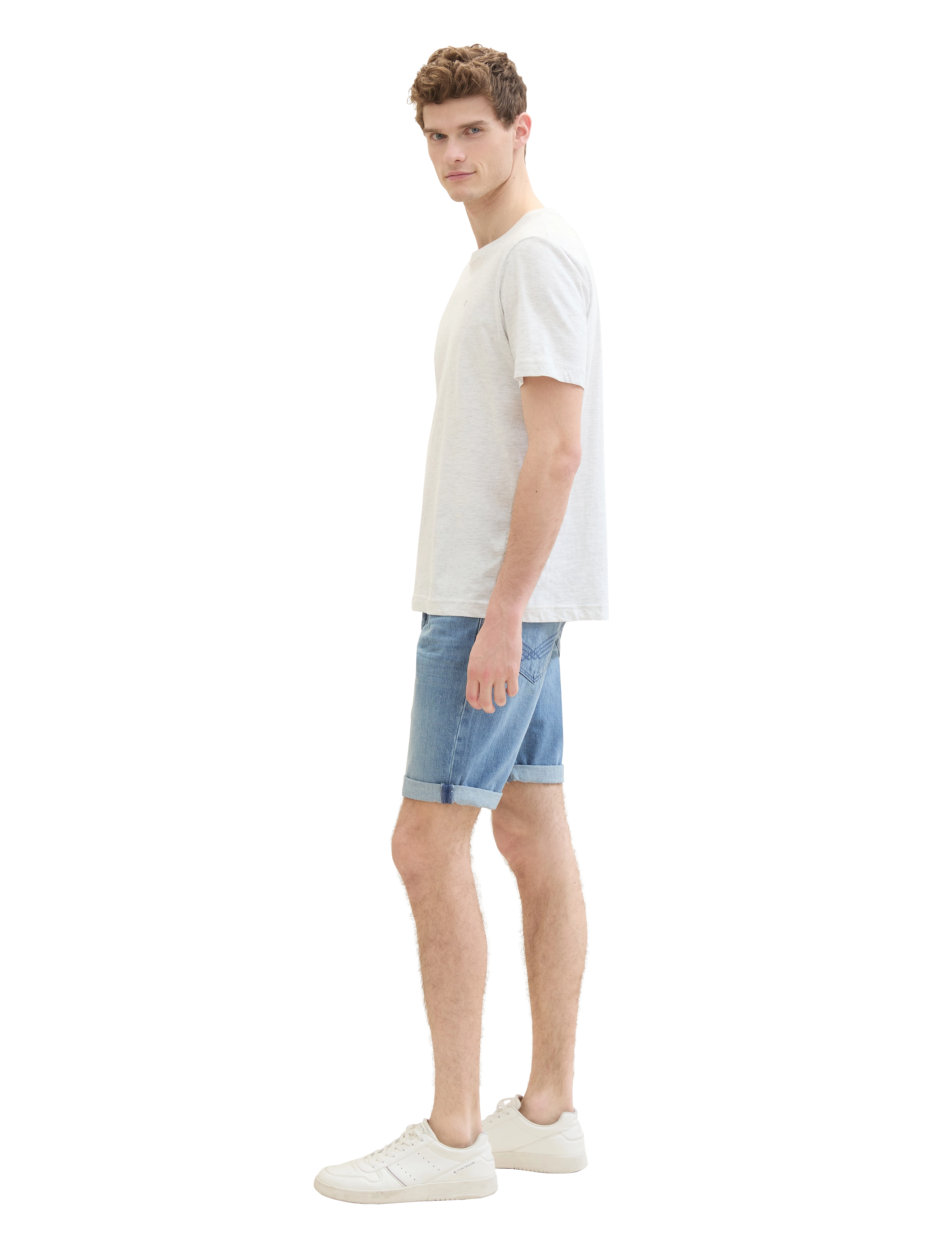 Tom Tailor - TOM TAILOR Josh shorts - used light stone blue denim - 4