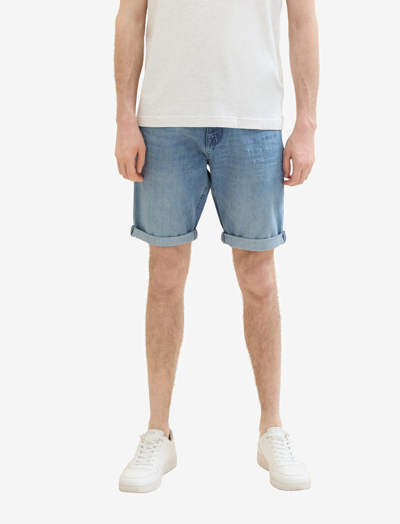 Tom Tailor - TOM TAILOR Josh shorts - used light stone blue denim - 5