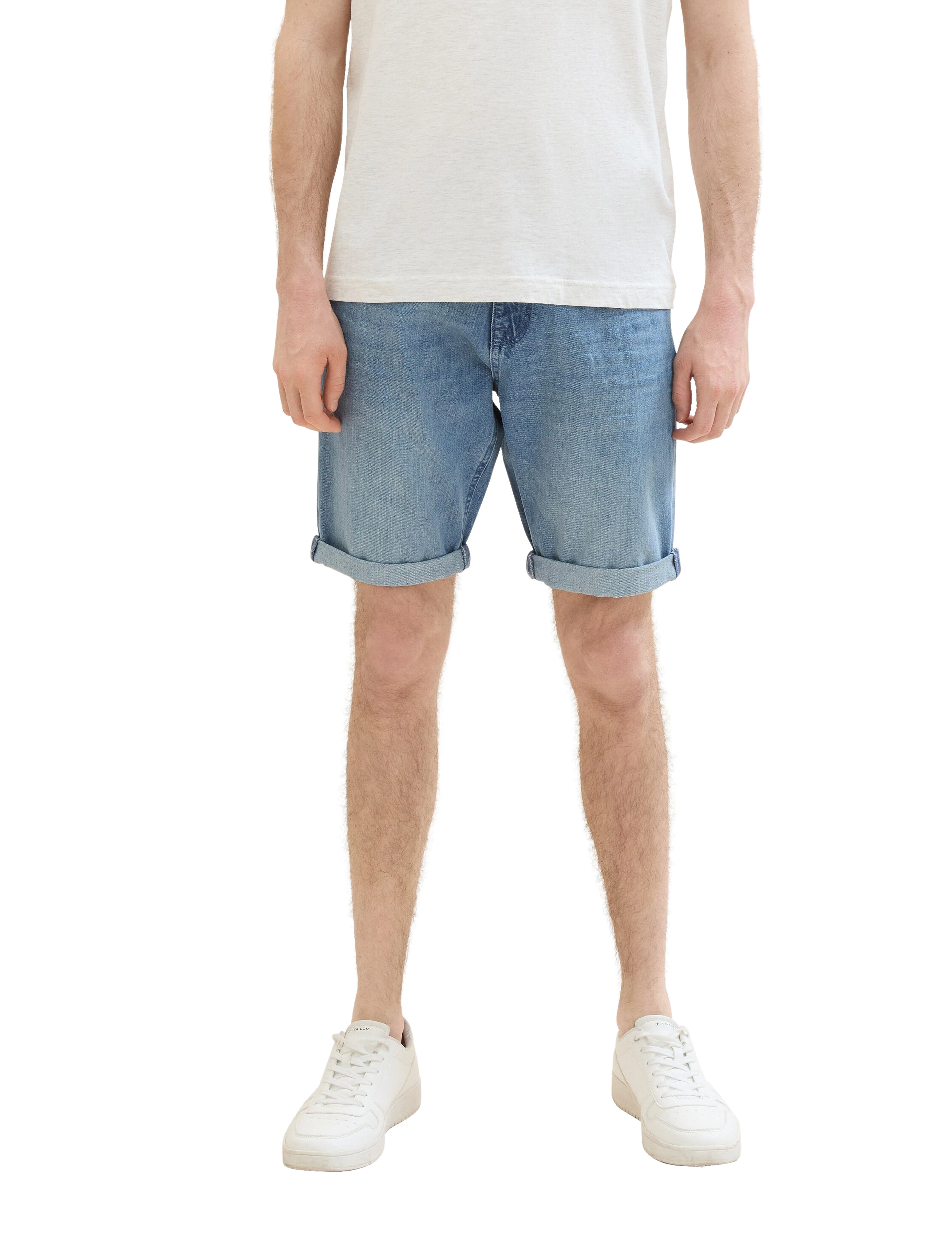 Tom Tailor - TOM TAILOR Josh shorts - used light stone blue denim - 5