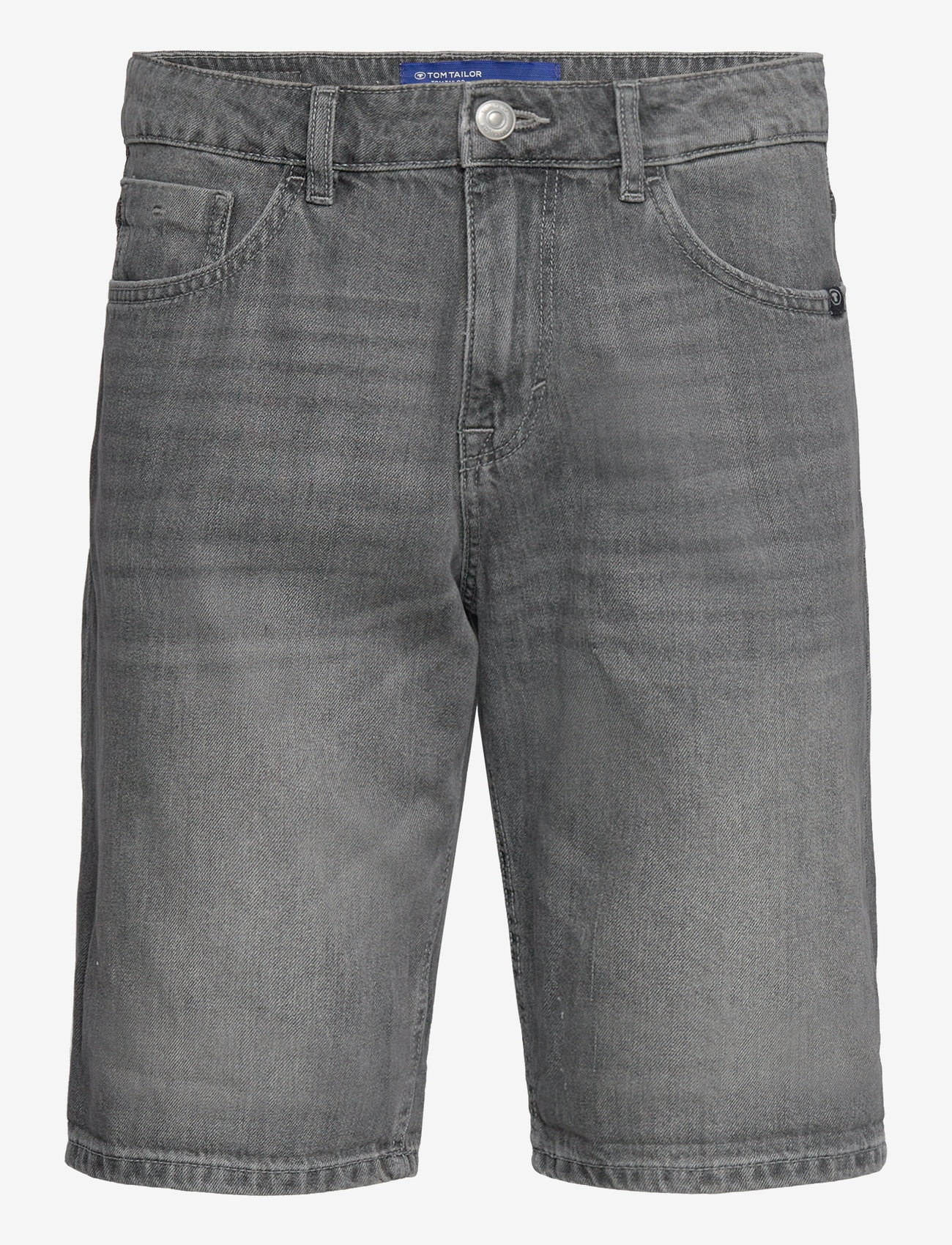 Tom Tailor - TOM TAILOR Josh shorts - used light stone grey denim - 0