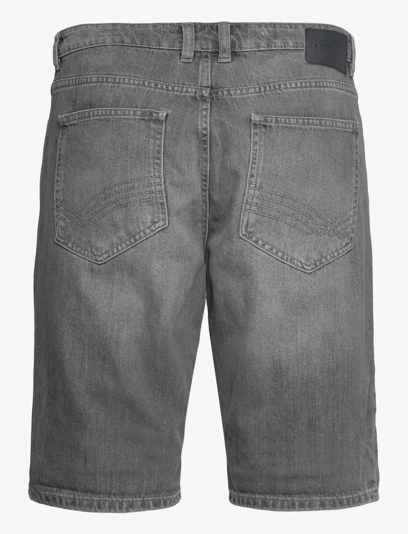Tom Tailor - TOM TAILOR Josh shorts - laveste priser - used light stone grey denim - 1