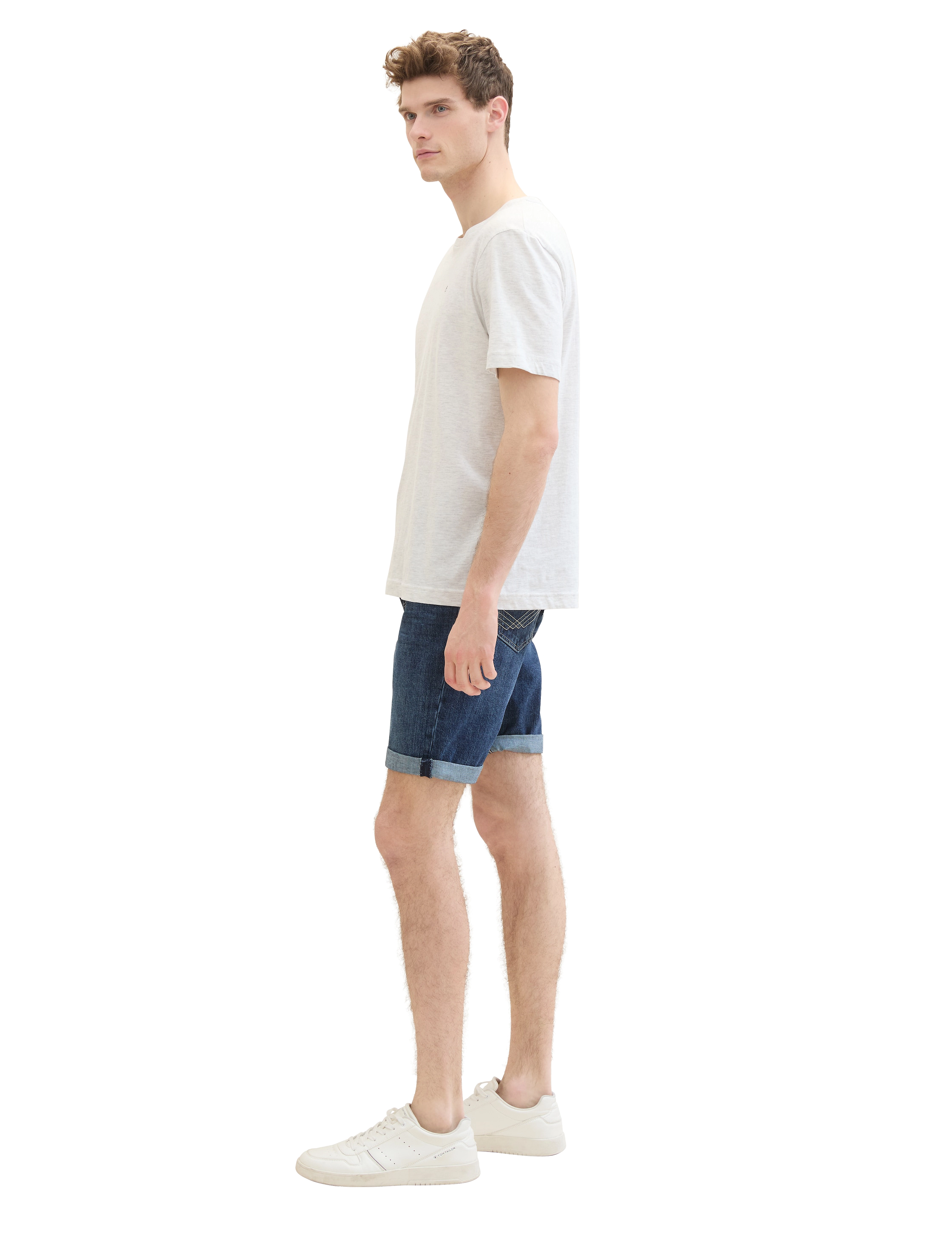 Tom Tailor - TOM TAILOR Josh shorts - mid stone wash denim - 4